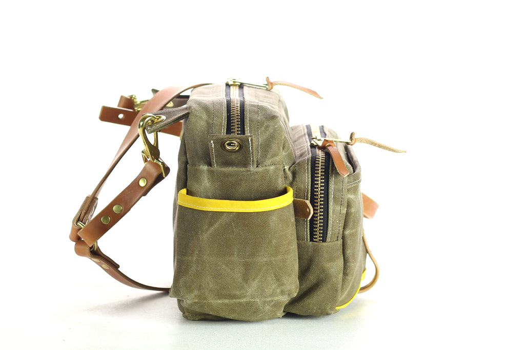 Emerger Fly Fishing Cameron Side Bag Brown