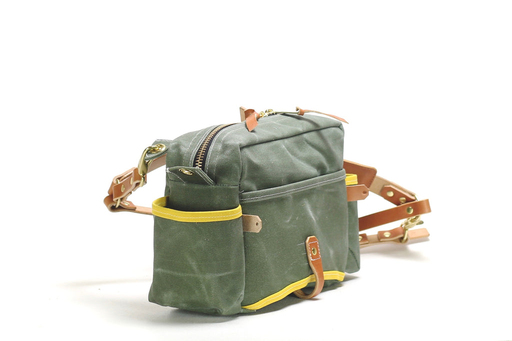 Emerger Fly Fishing Cache Side Bag - Olive