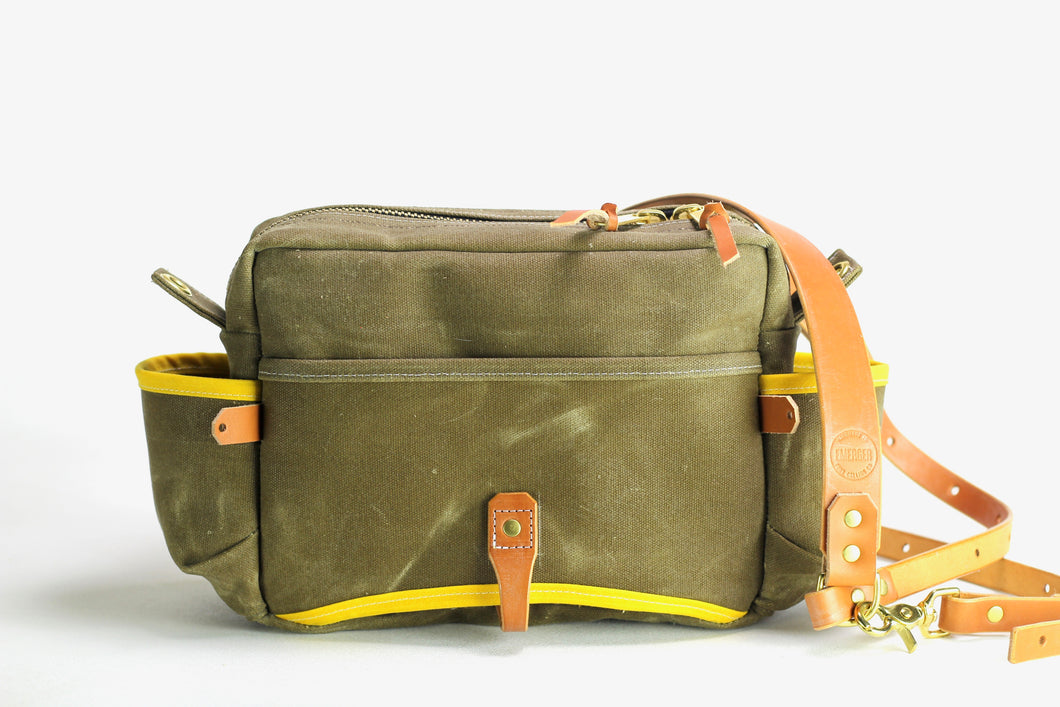 Emerger Fly Fishing Cache Side Bag - Brown