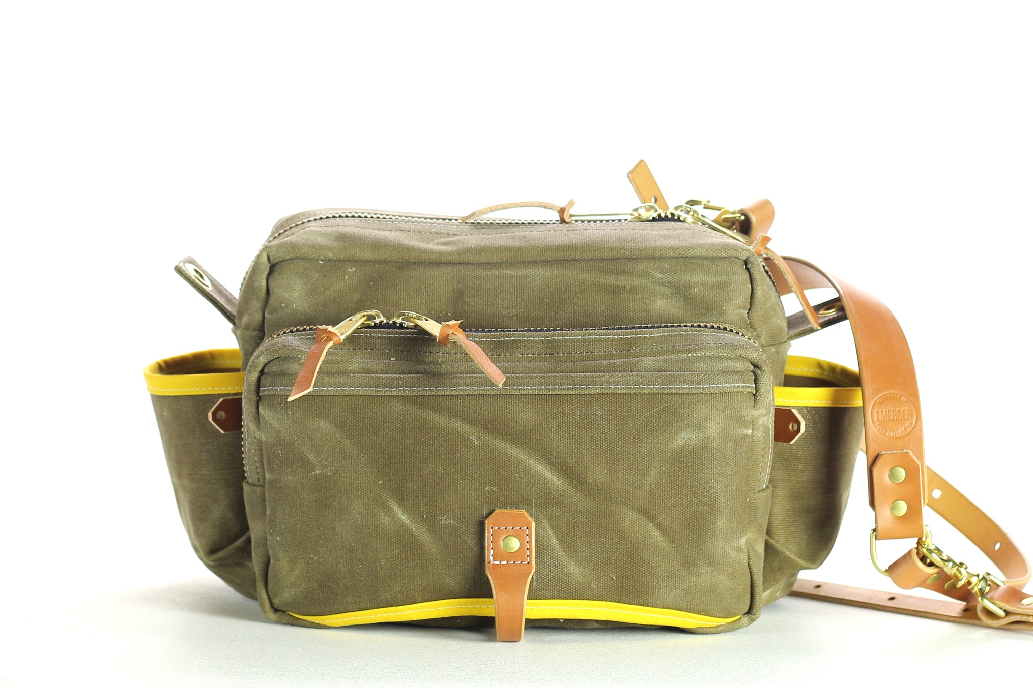 Emerger Fly Fishing Cameron Side Bag Brown