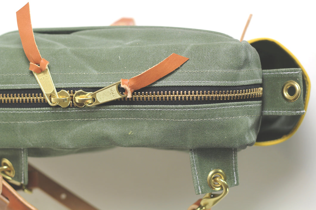 canvas tackle bag Emerger Fly Fishing Cache Side Bag